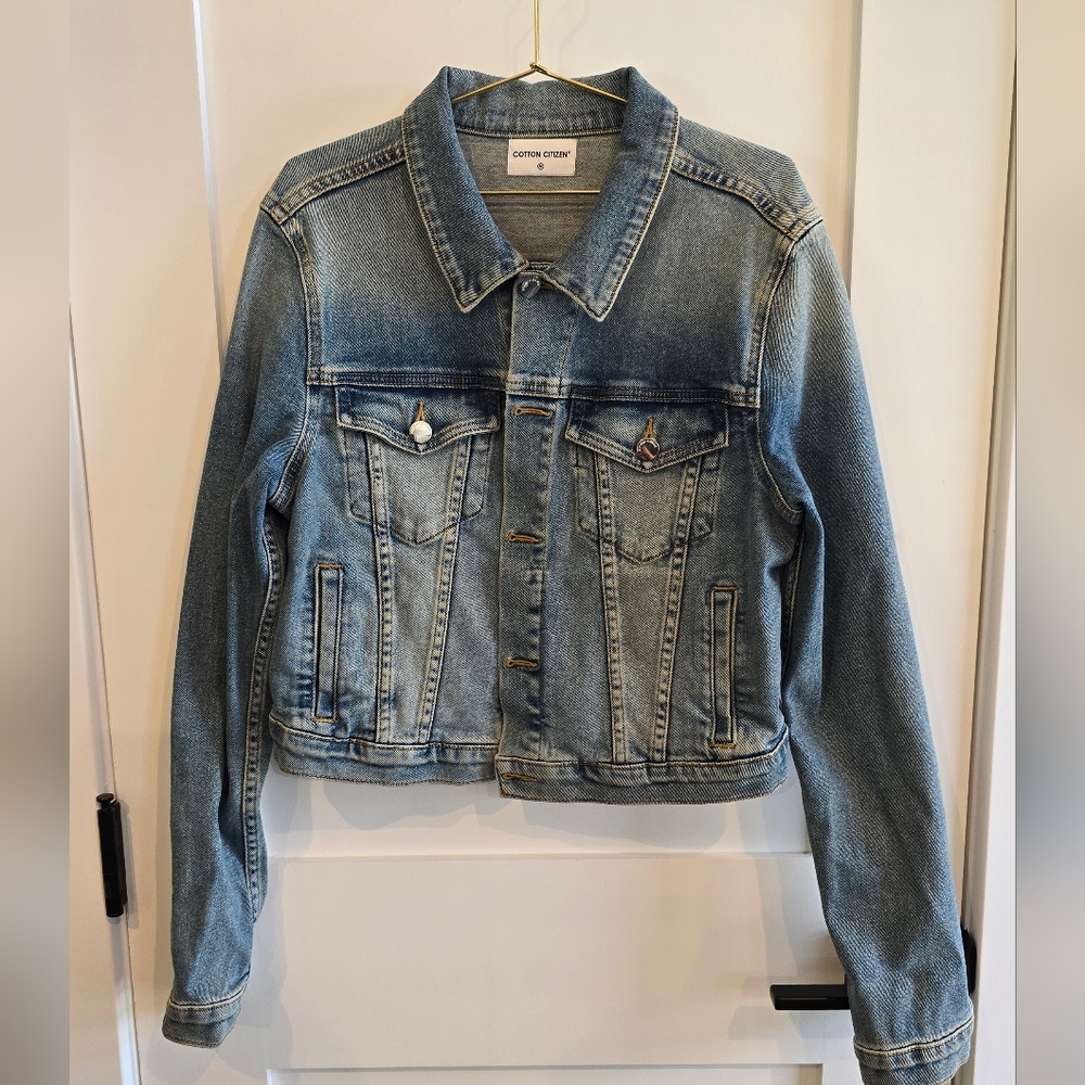 Cotton Citizen Crop Denim Jacket
